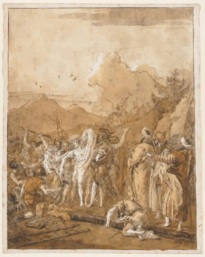 The Disrobing of Christ, by Giovanni Domenico Tiepolo, 1788