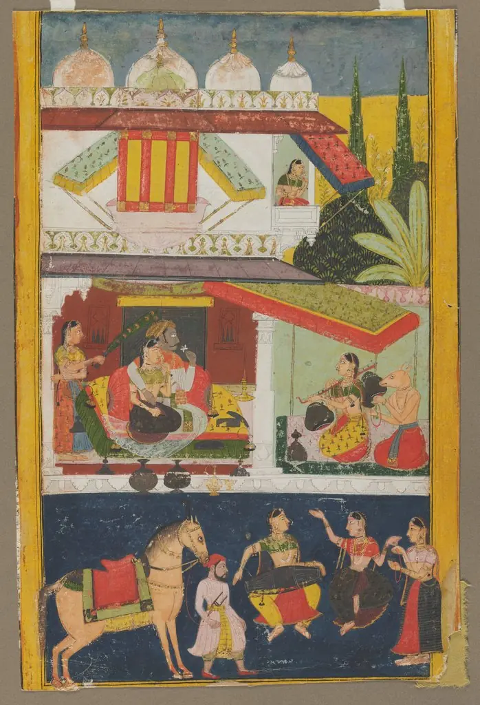 Shri Raga, from a Ragamala