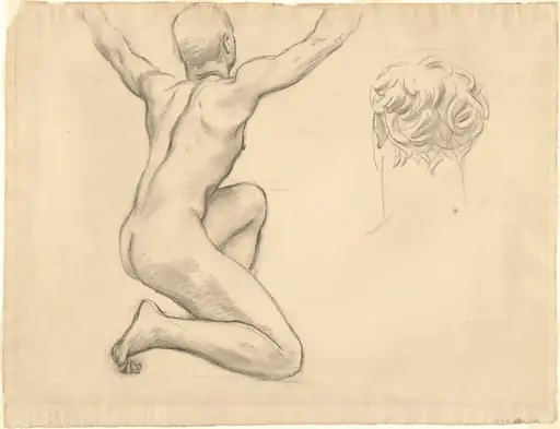 Studies for "The Unveiling of Truth"