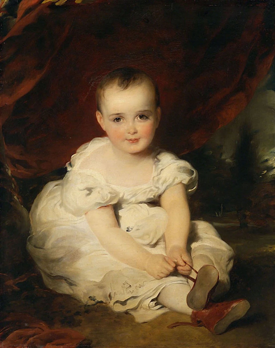 Maria Theresia (1816-1867), daughter of Karl of Nassau-Weilburg, by Thomas Lawrence, oil, 1818