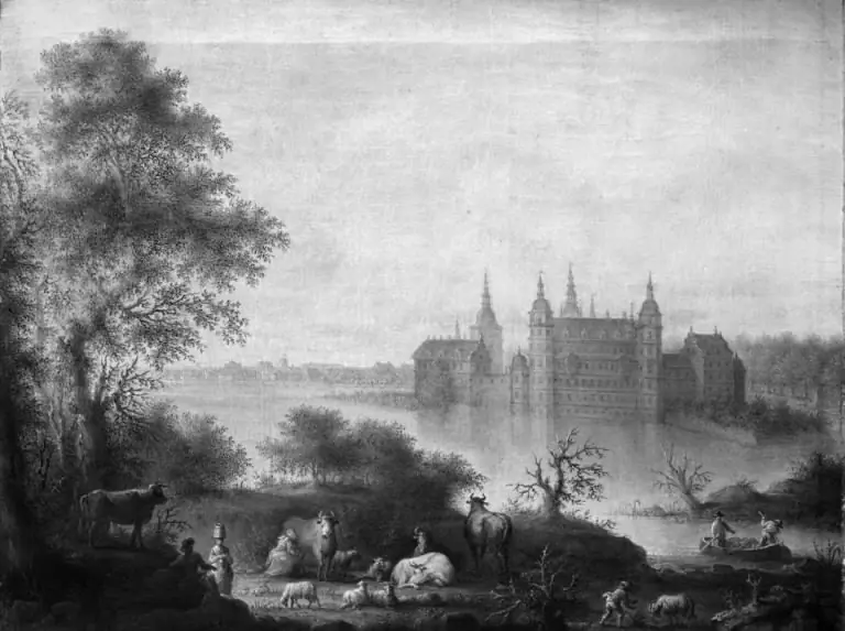 Prospekt af Frederiksborg Slot