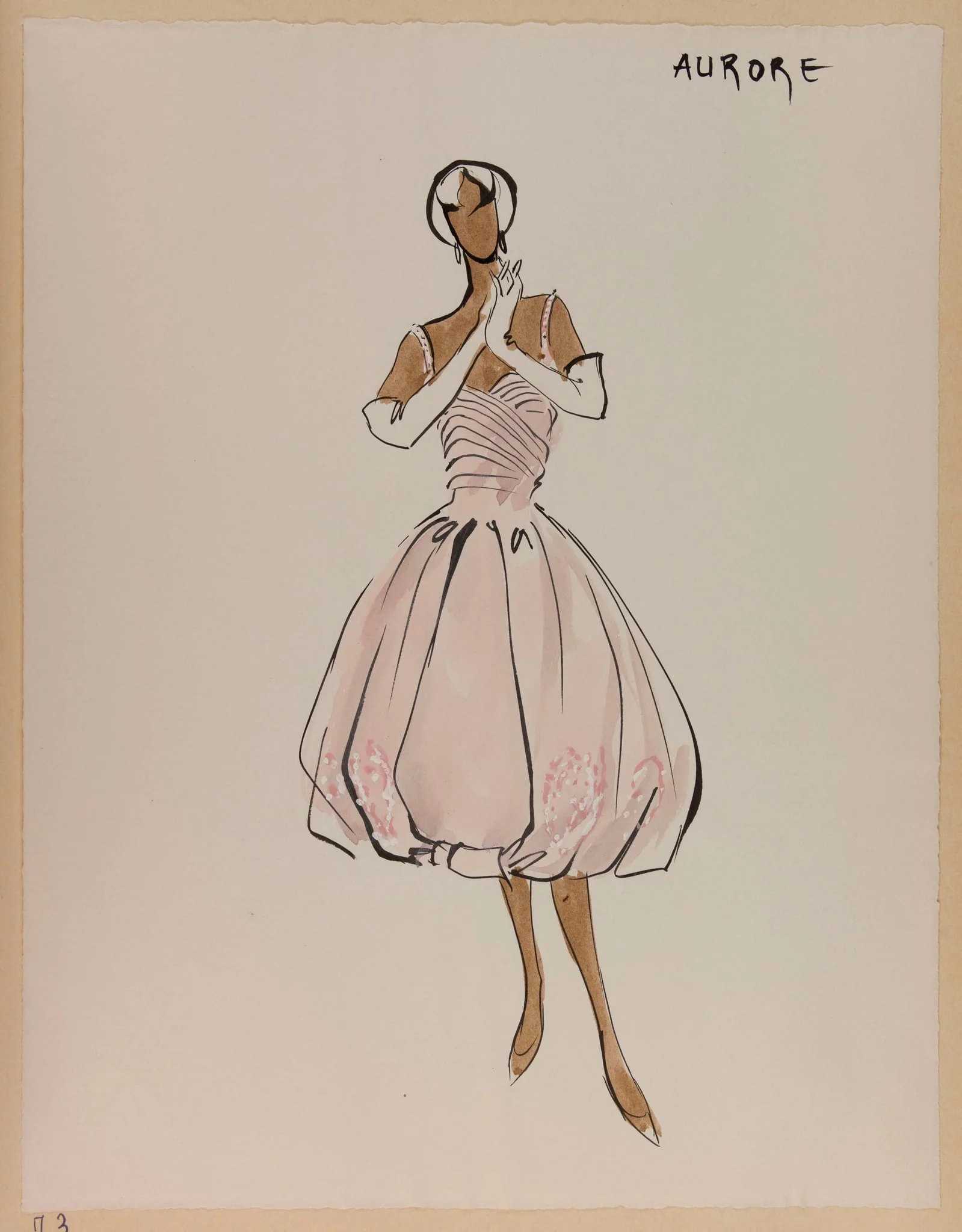 Aurore, by Marie-Louise Carven, 1956