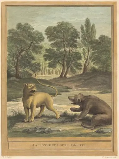 La lionne et l'ours (The Lion and the Bear)