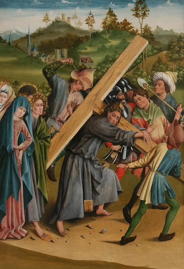 Christ carrying the cross