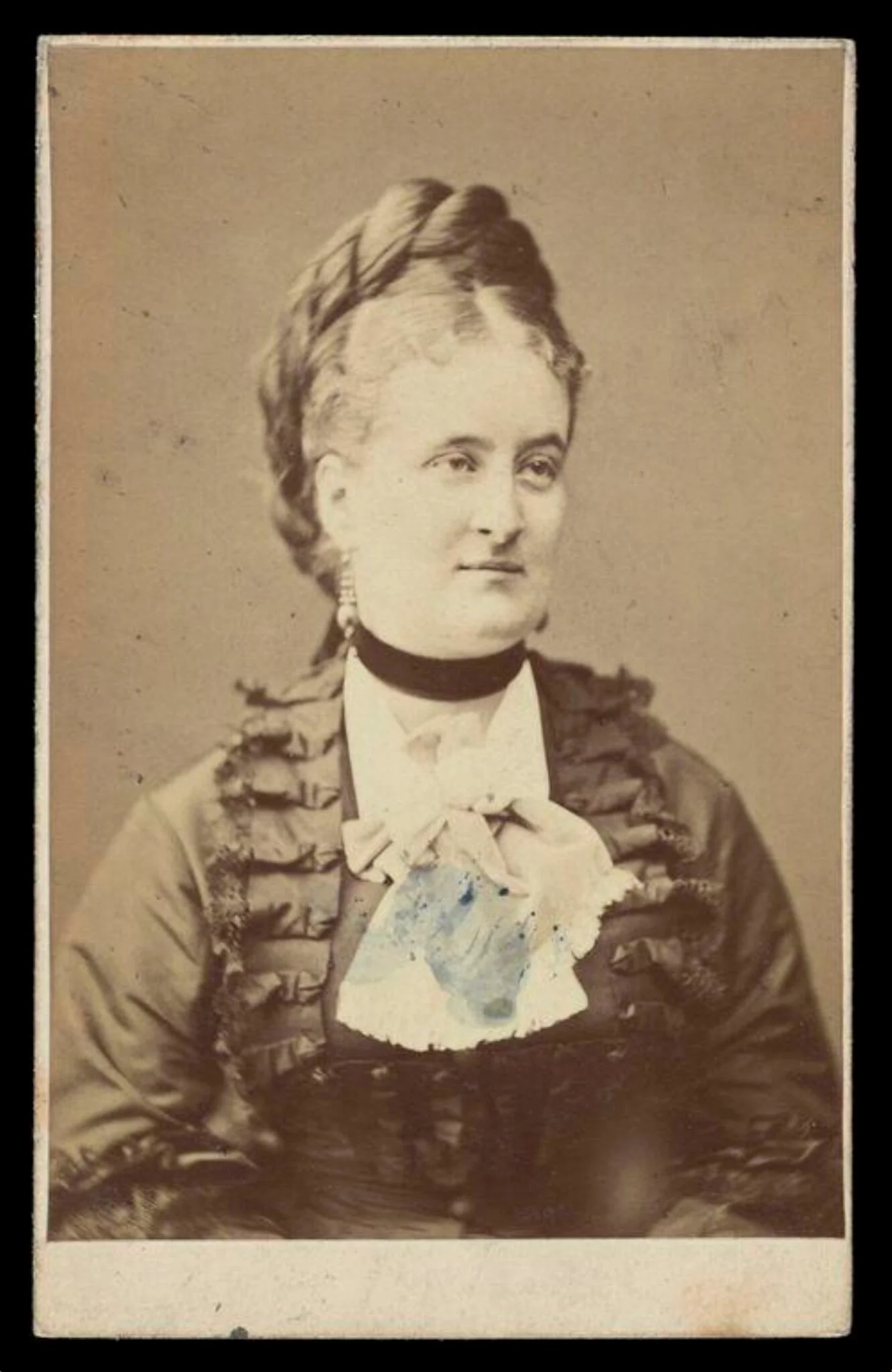 A portrait of a woman, by London Stereoscopic and Photographic Company, photographic, 1864
