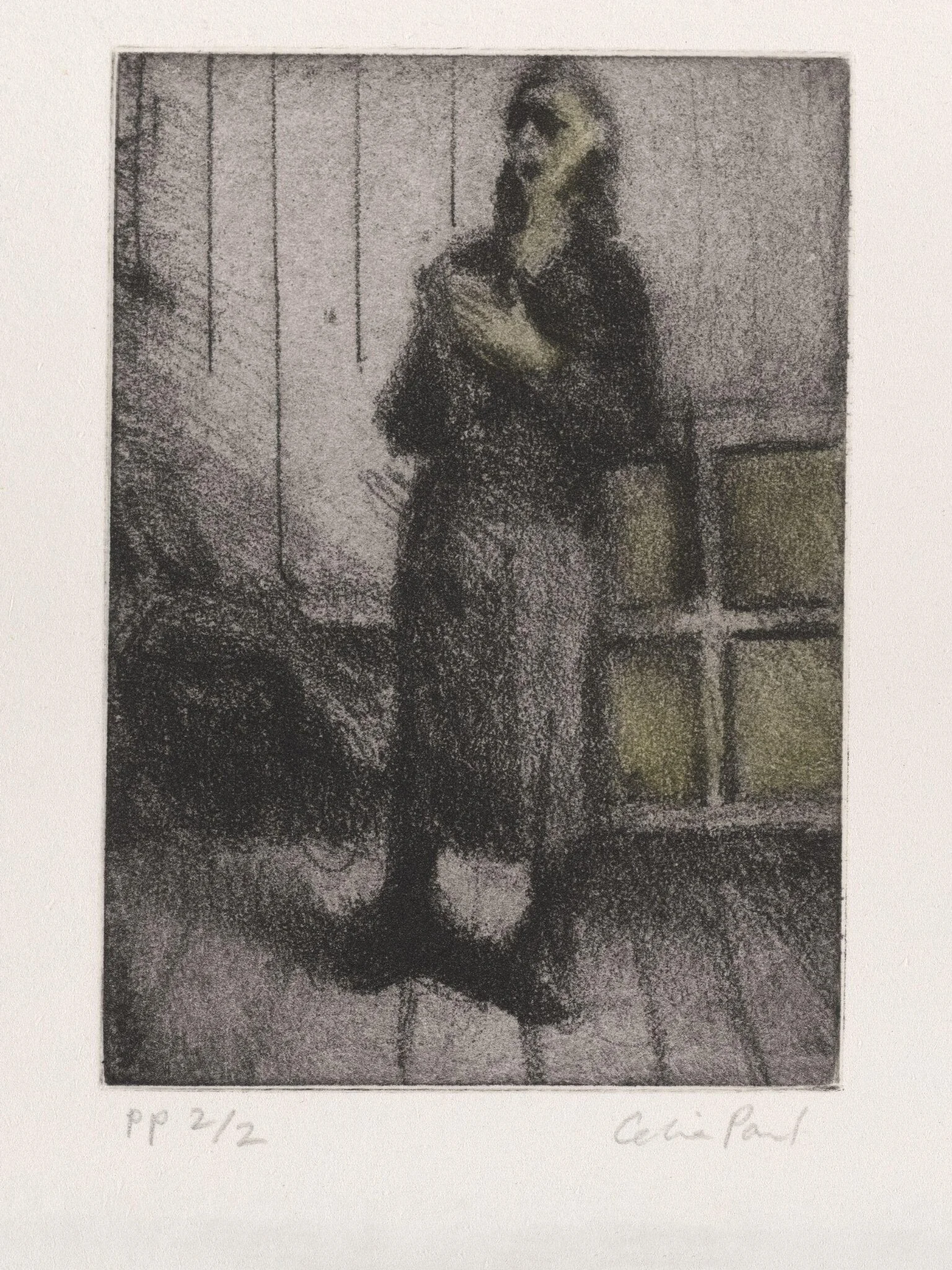 In the Studio, by Celia Paul, 2002