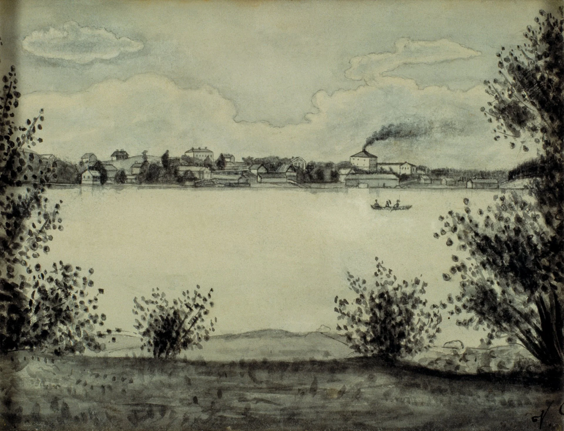 Näkymä Töölönlahdelle, by Linsén, Vivi