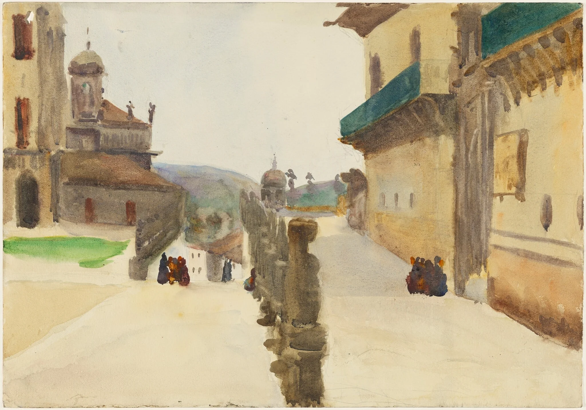 Untitled, by Emily Sargent, watercolor, 1904