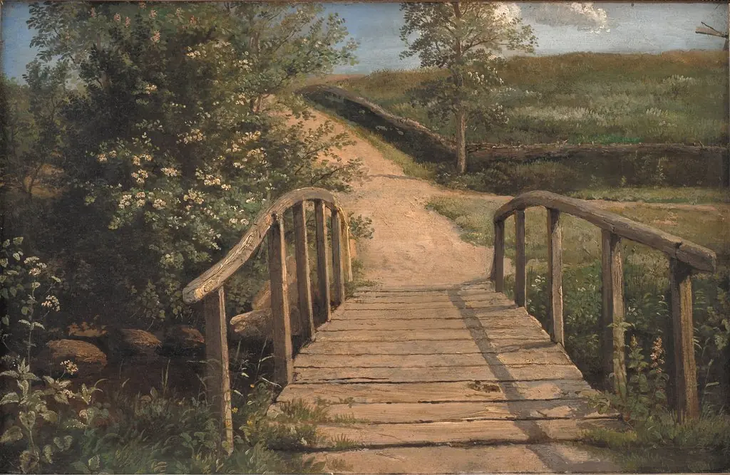 Bridge over a Stream in Assens, Funen