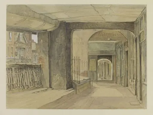 Watergate Street Row, looking West, Chester
