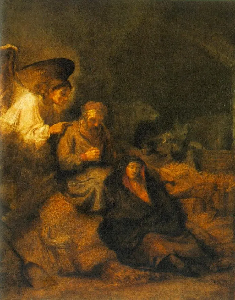 Joseph's Dream (Studio of Rembrandt, 1650-1655)