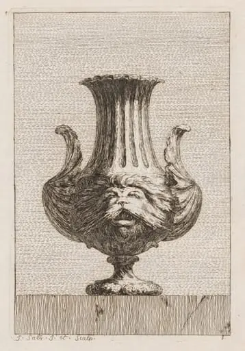 Suite of Vases:  Plate 6