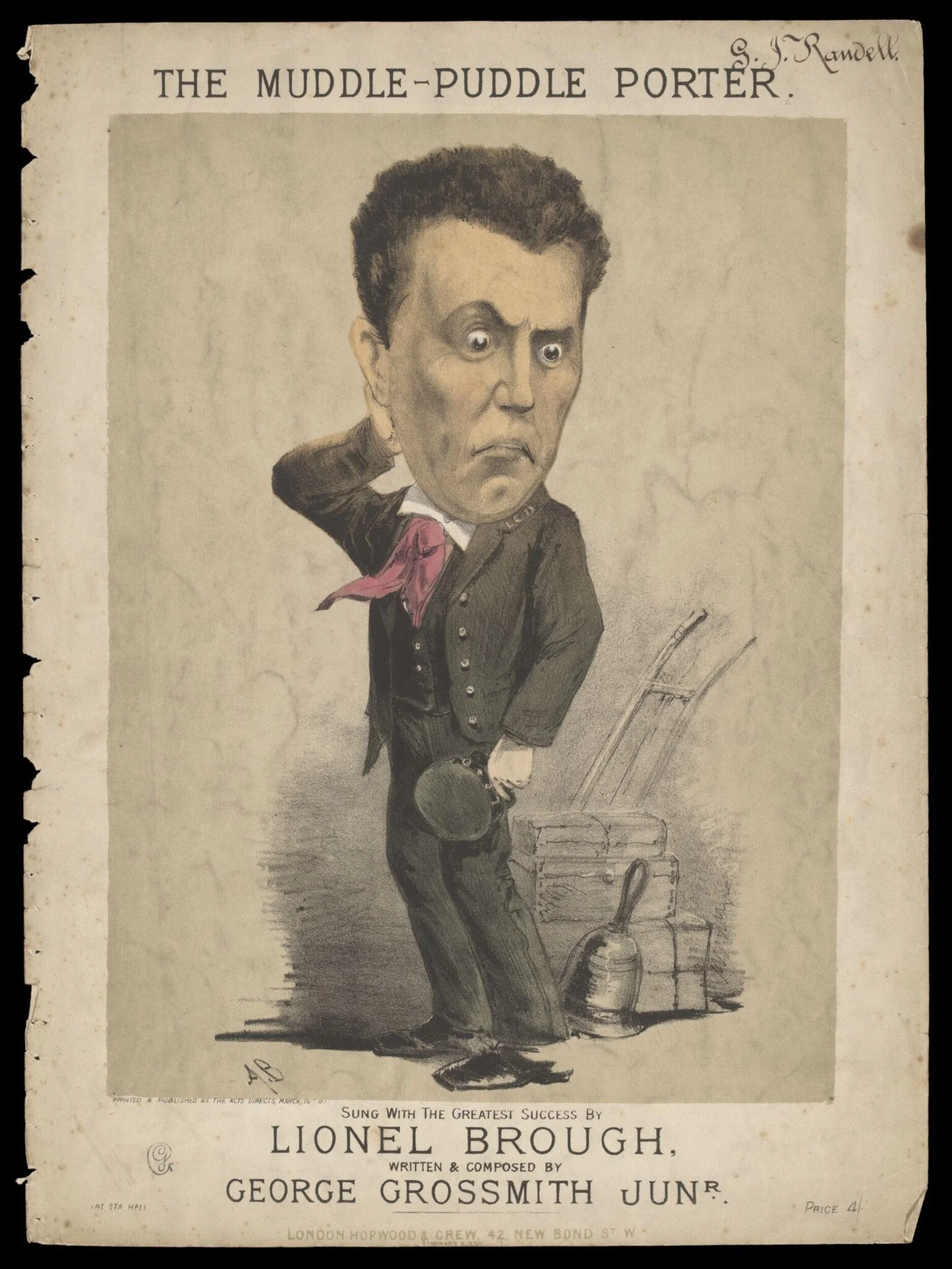 H Beard Print Collection, by Hopwood & Crew, 1850