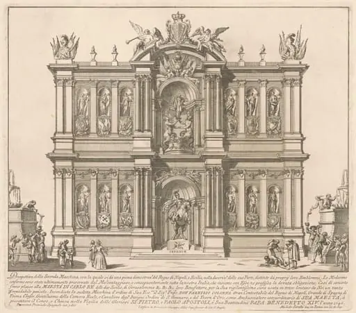 The Seconda Macchina for the Chinea of 1746: The Territories of the Kingdom of Naples