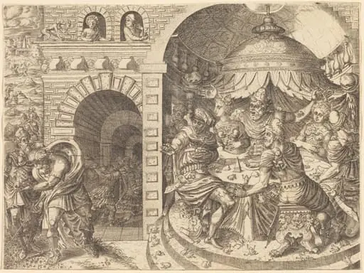 Pharaoh and the Plague of Frogs