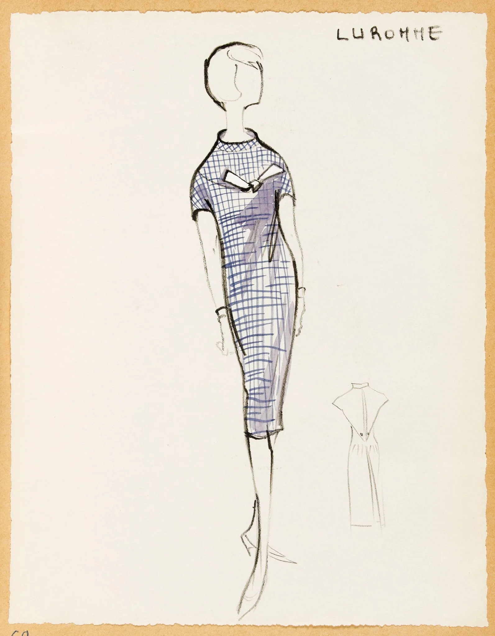 Luronne, by Marie-Louise Carven, 1957