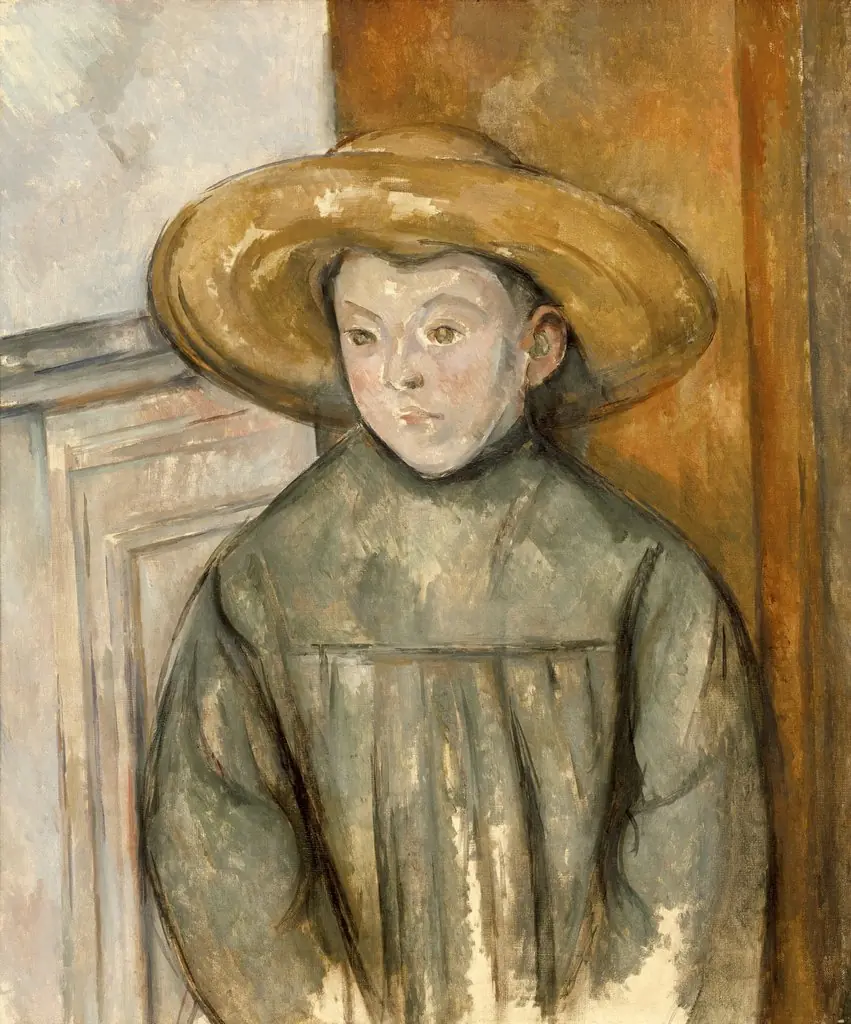 Boy With a Straw Hat