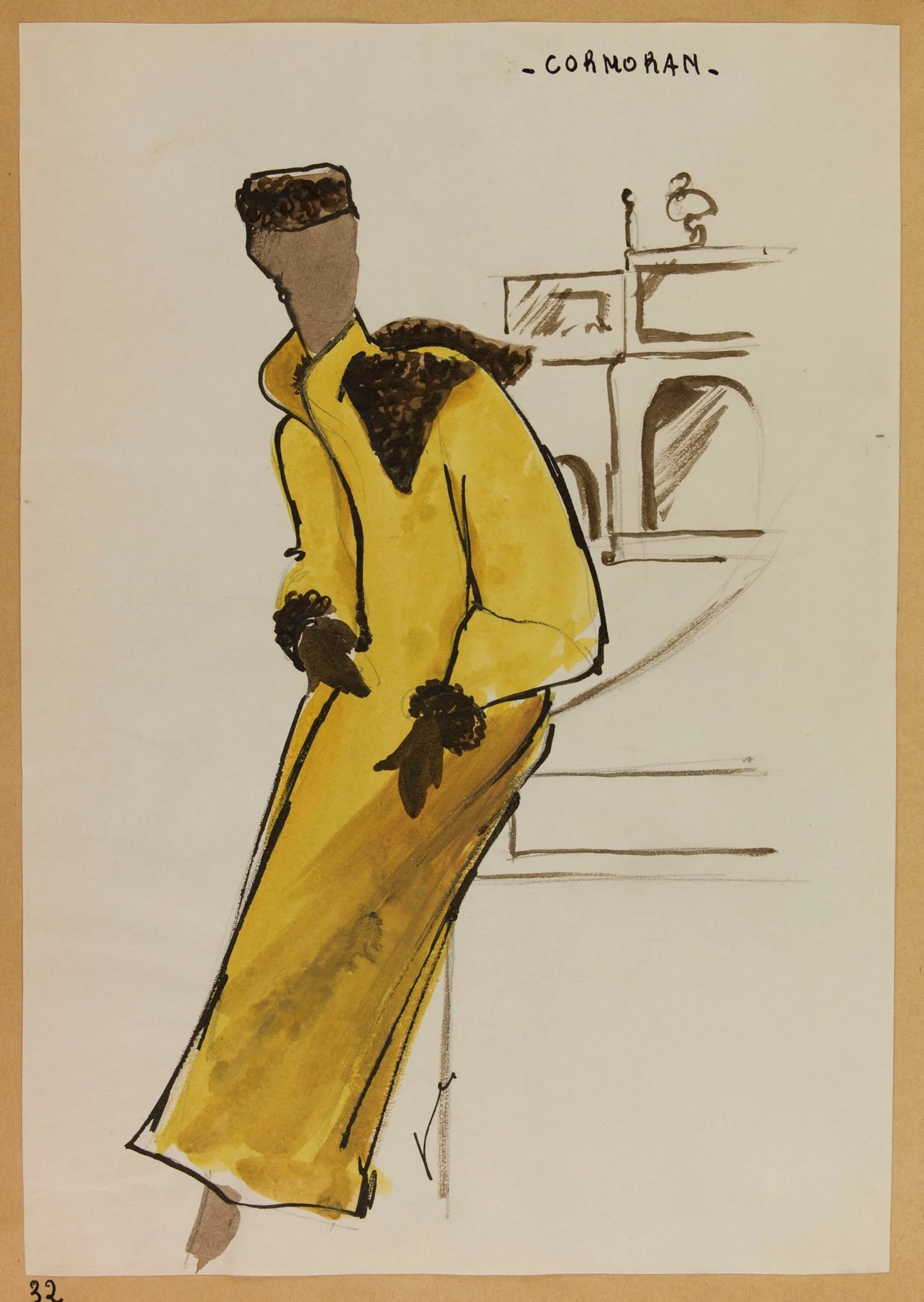 Cormoran, by Carven, 1952