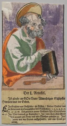Peter from Christ, the Apostles, and Saint Paul
