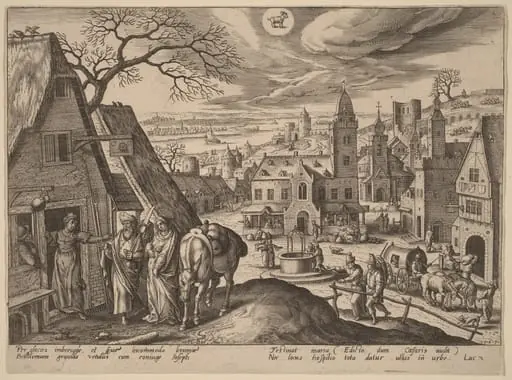 The Virgin and Joseph at the Inn