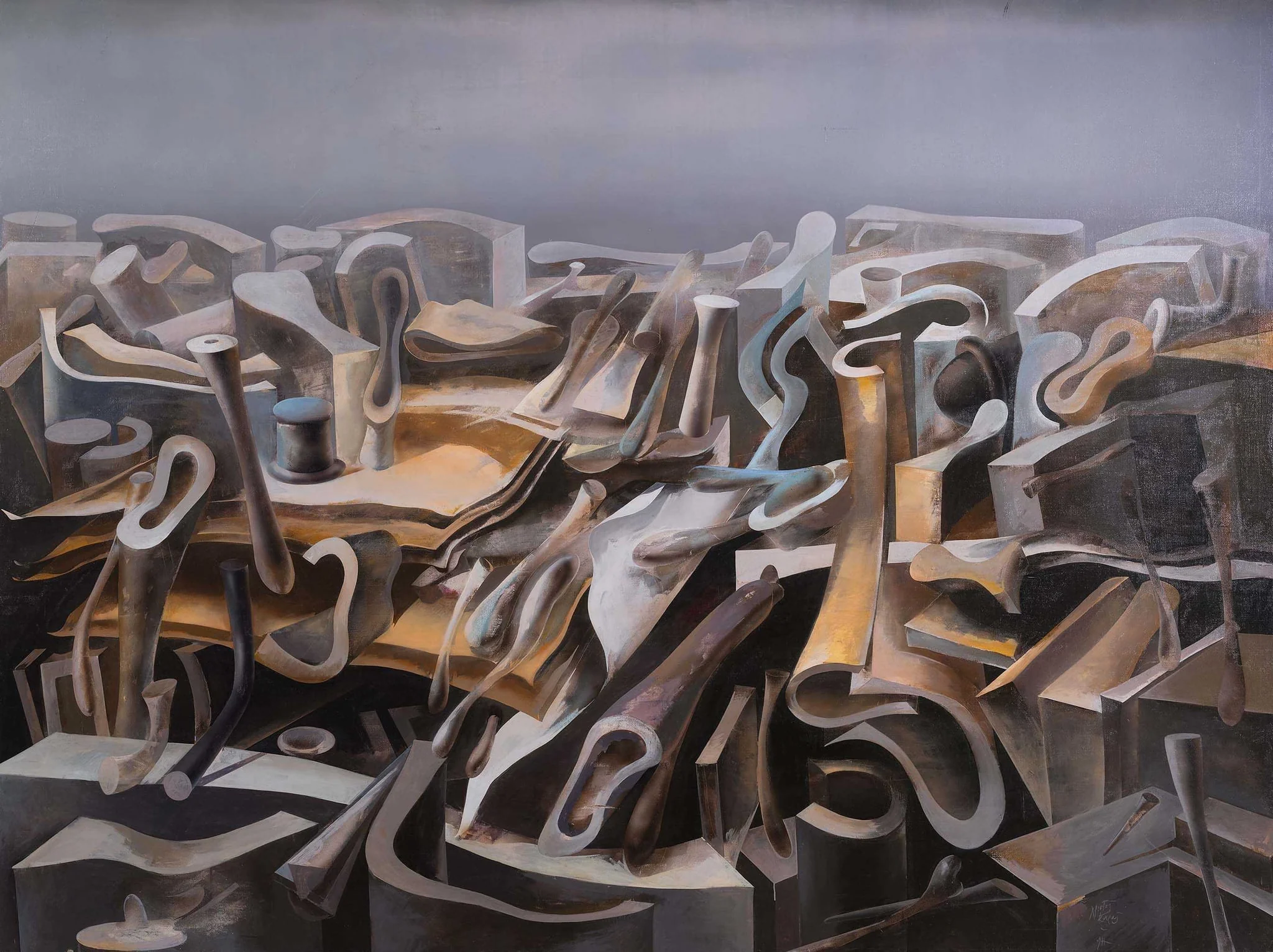 Ιεριχώ, by Christos Caras, 1977