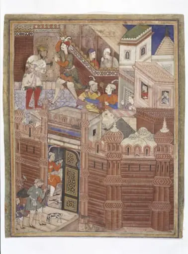 The spy Tayir enters a fort to release the captive Faizlan Shah.