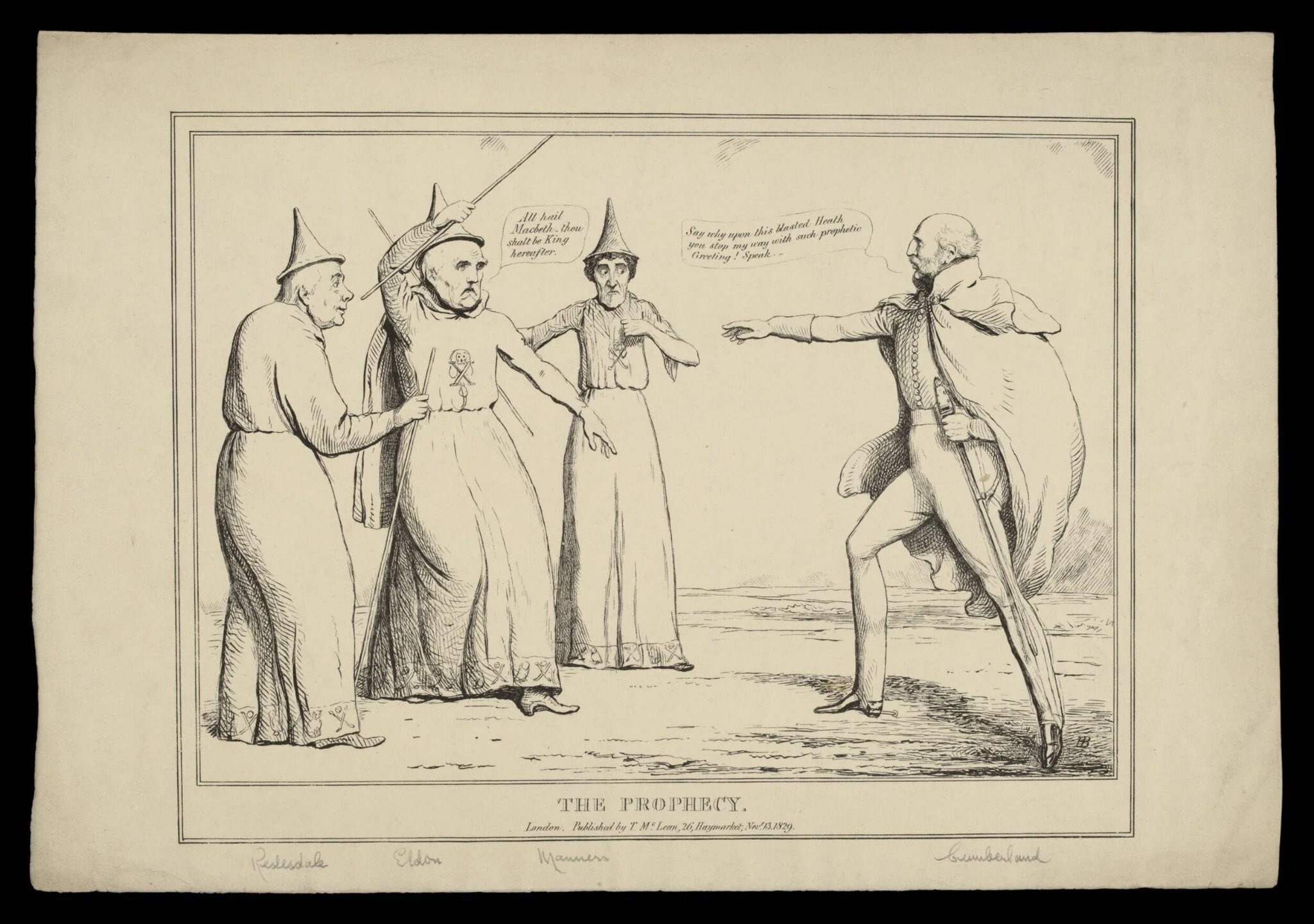 H Beard Print Collection, by John Doyle, 13