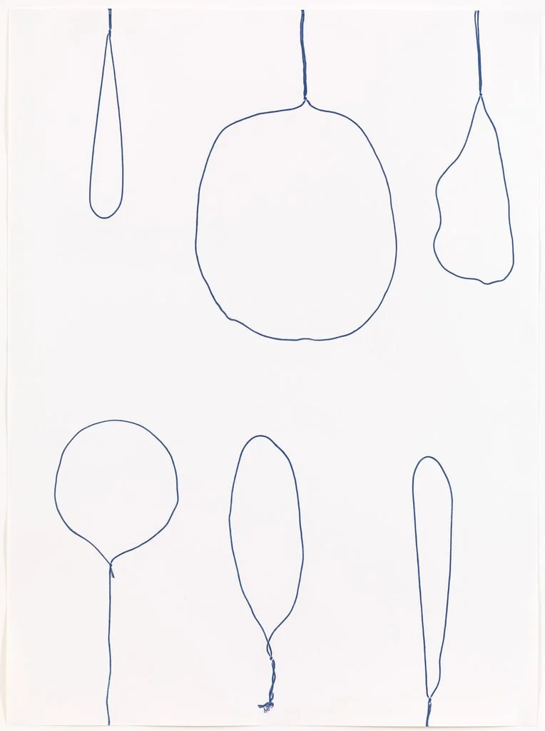 Untitled, by Rosemarie Trockel, ink, 1996