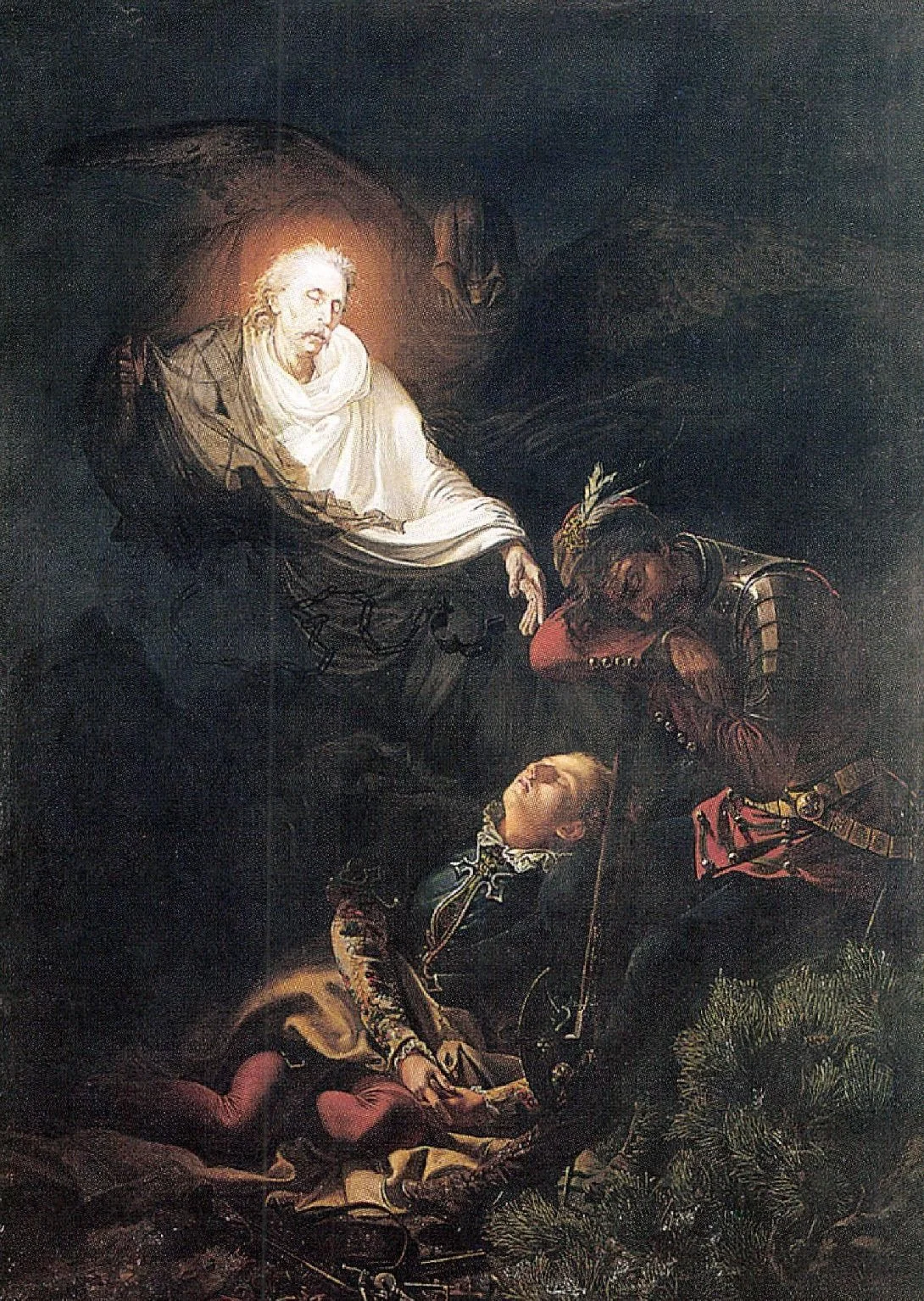 The Exile's Dream, by Viktor Madarász, oil, 1856