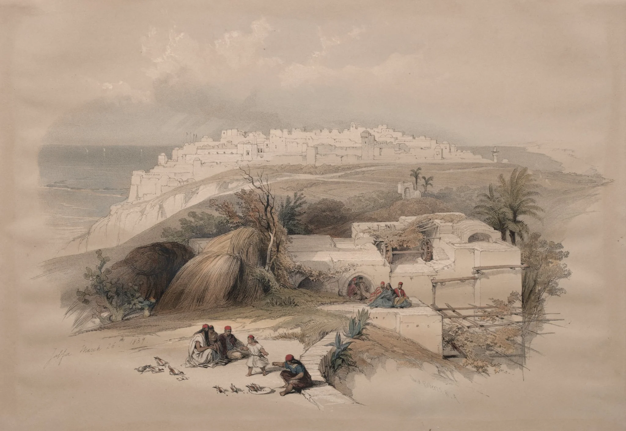 Jaffa, by David Roberts, 1839