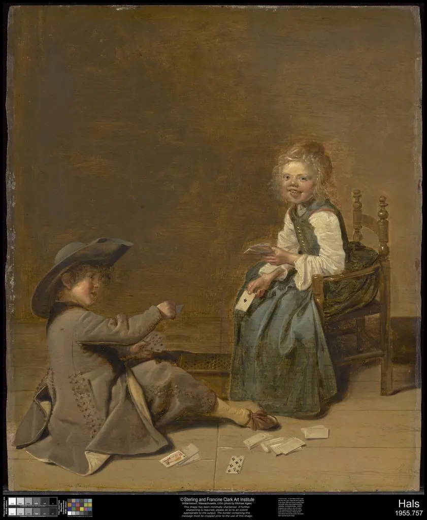 Children Playing Cards