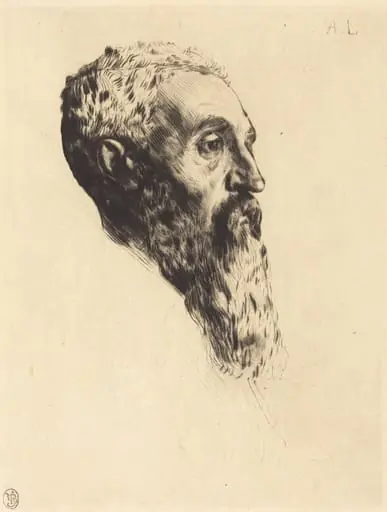 Head of a Model (Tete de modele)