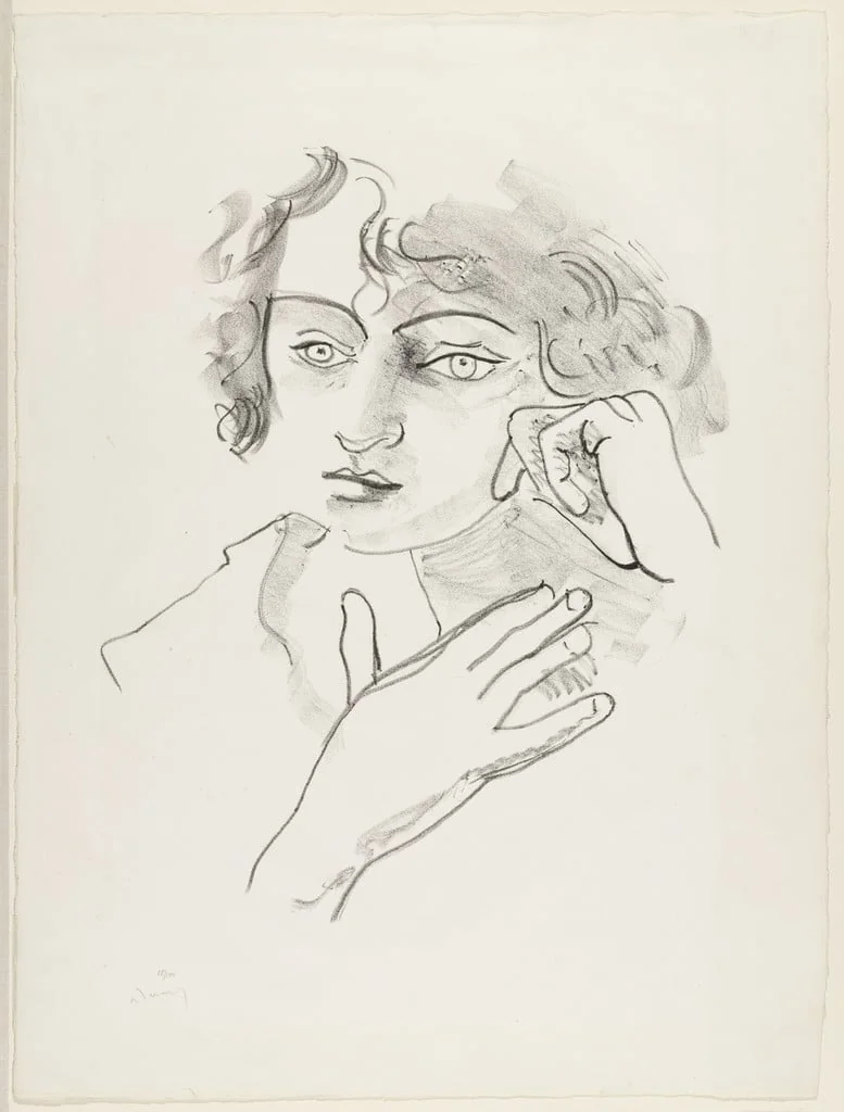 Untitled, by André Derain, ink, 1927