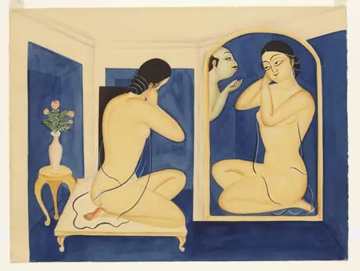 Sneaking into the mirror