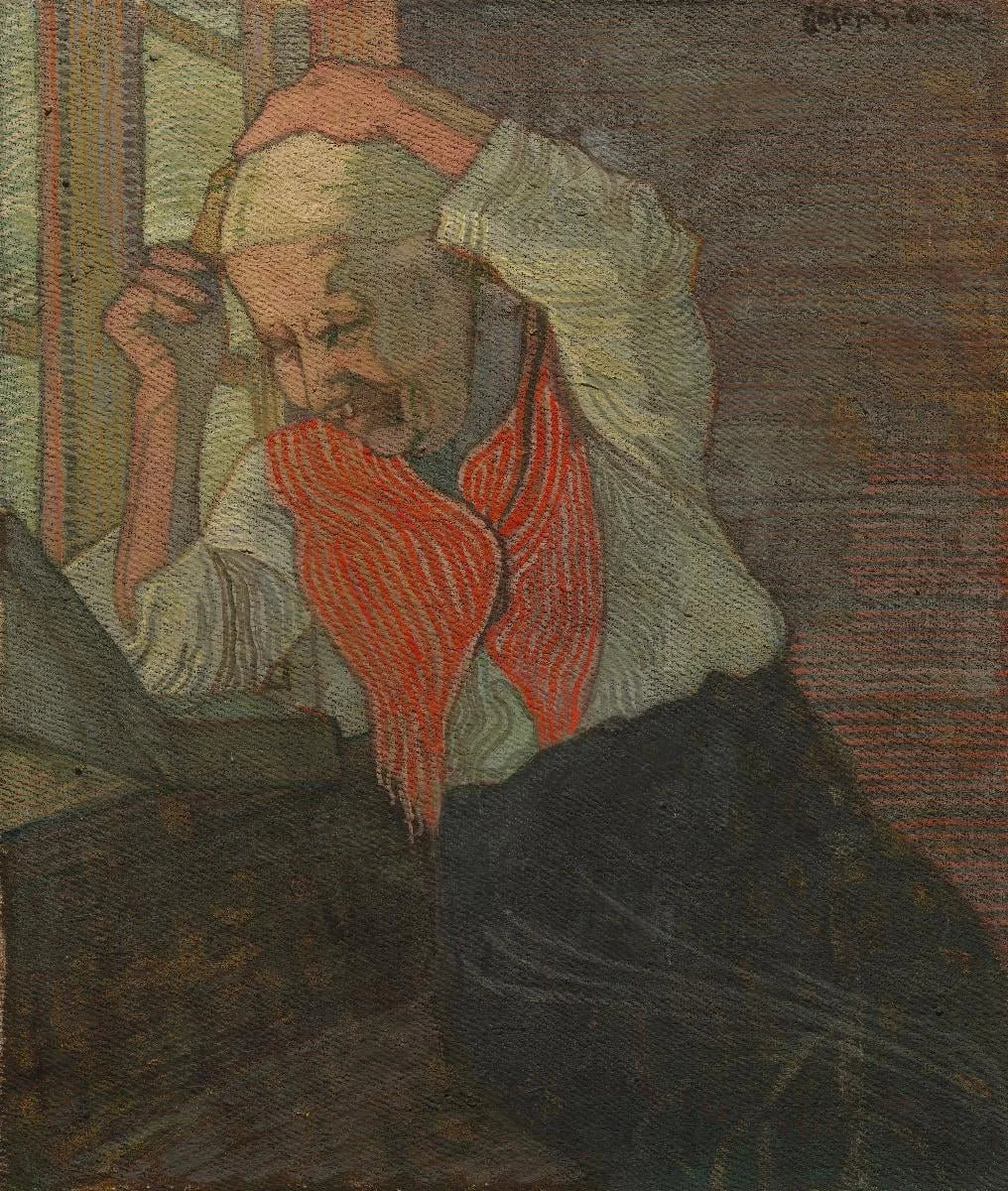 Kampaava nainen, by Joseph Alanen, unspecified