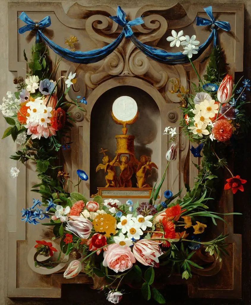 Eucharist in a Garland