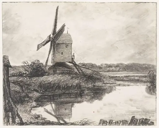 A mill on the banks of the River Stour
