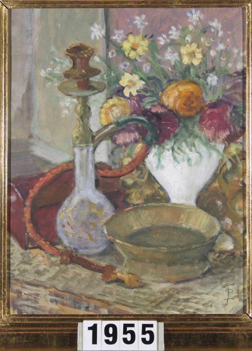 Natură moartă cu flori, by Theodor Pallady, 1921