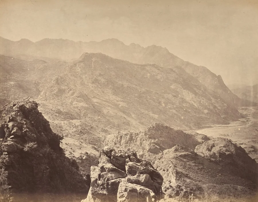 Landi Kotal Pass, Looking Towards Dakka, by John Burke, 1879