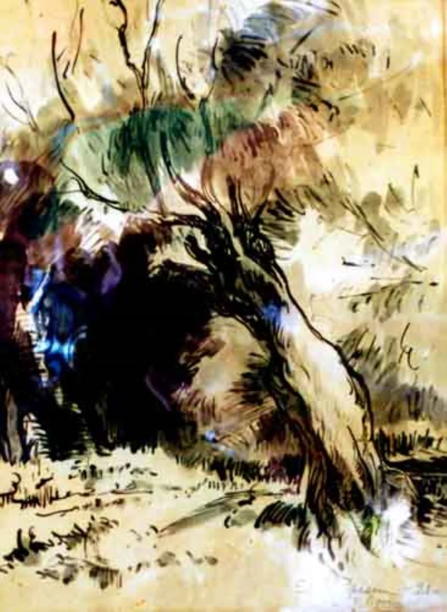 Peisaj din Filipoiu, by Ștefan Popescu, unspecified, 1921