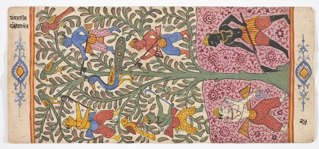 Tantric Manuscript "Sangrahani Sutra"