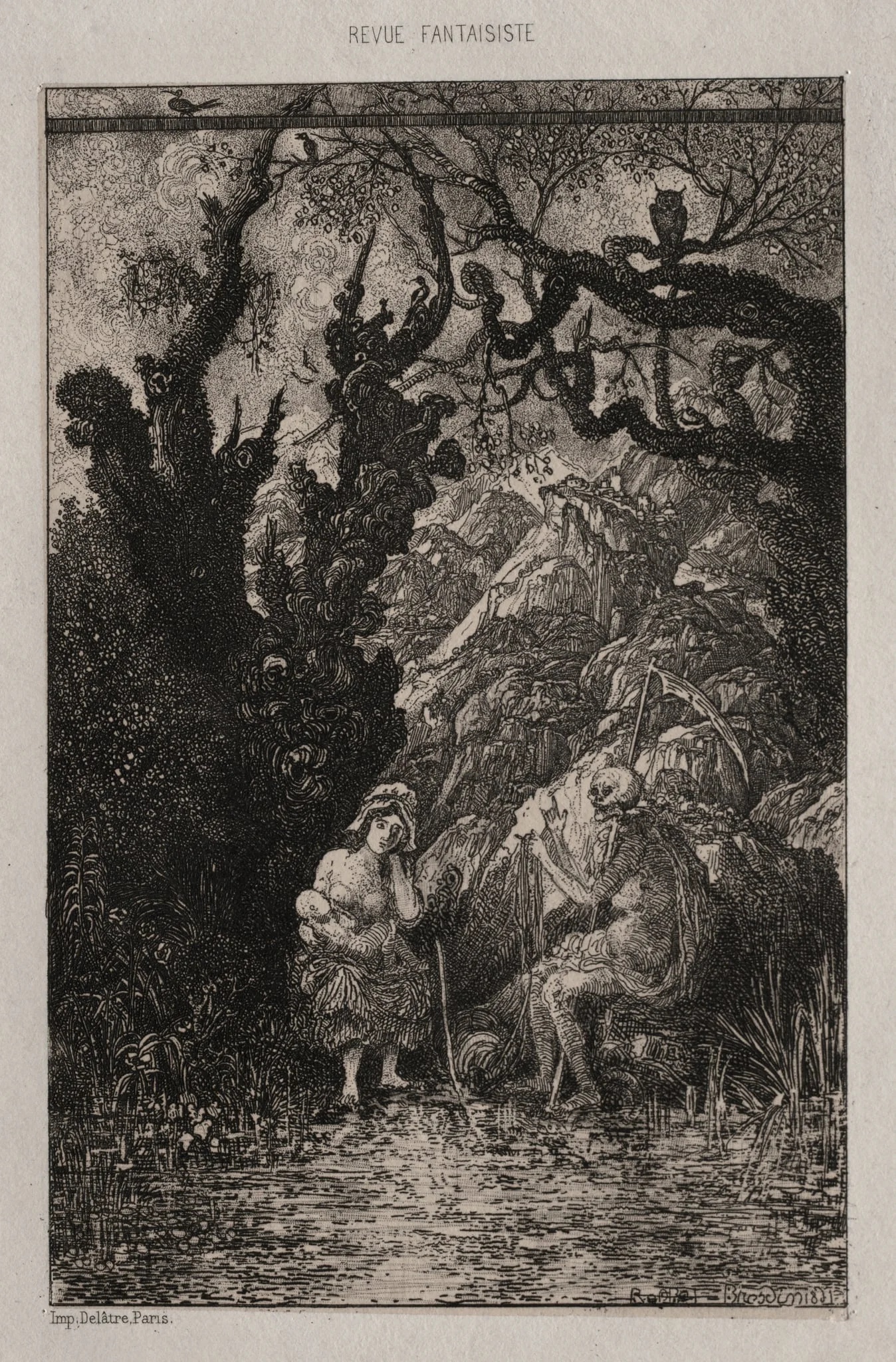 Death and the Young Mother