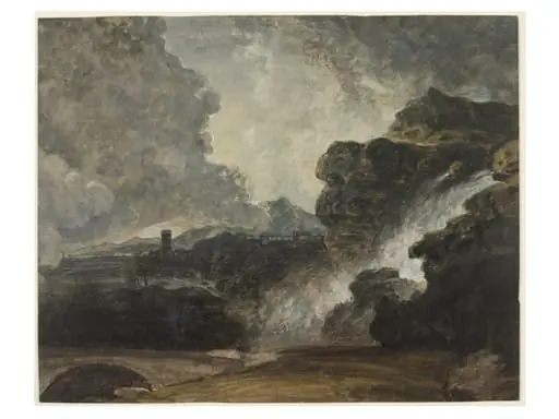 Study for Landscape, Destruction of Niobe's Children