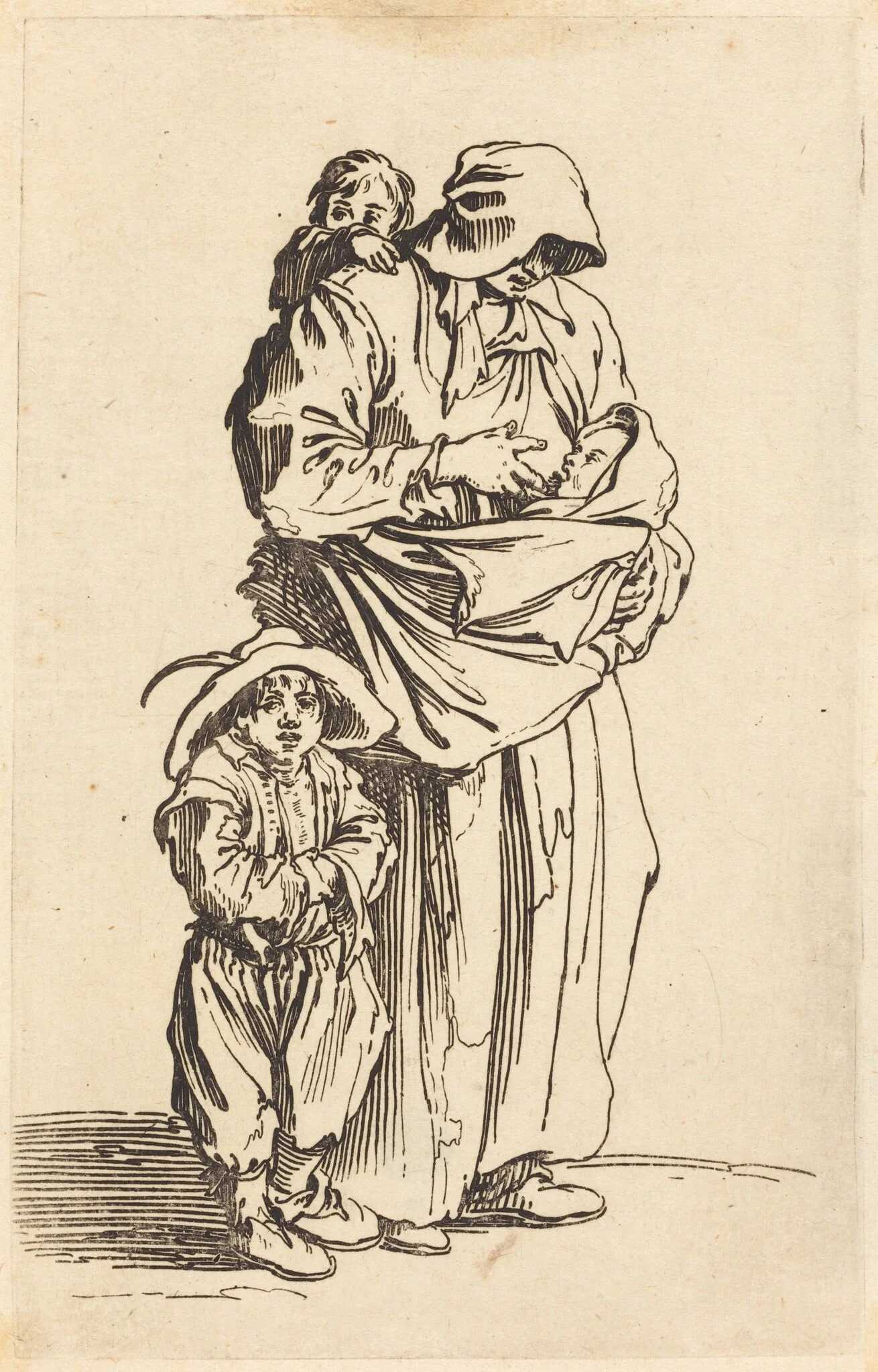 Mother and Three Children