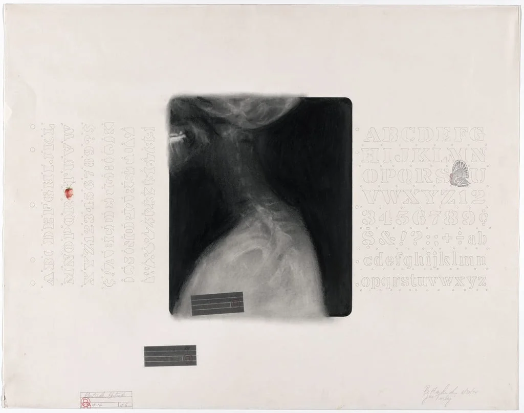 Untitled, by Barkley L. Hendricks, graphite, 1974