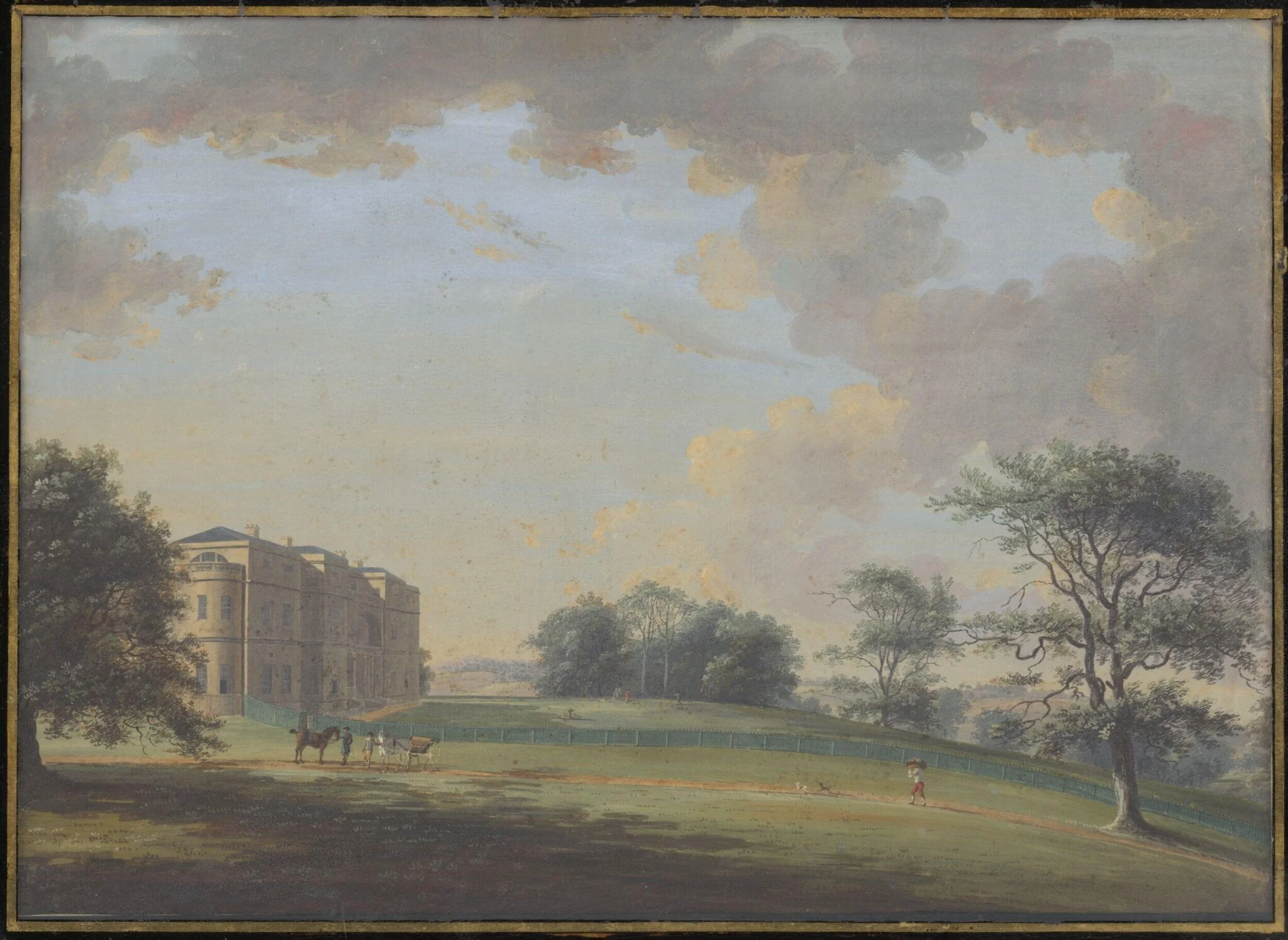 Luton Park (or Luton Hoo), Bedfordshire from the West