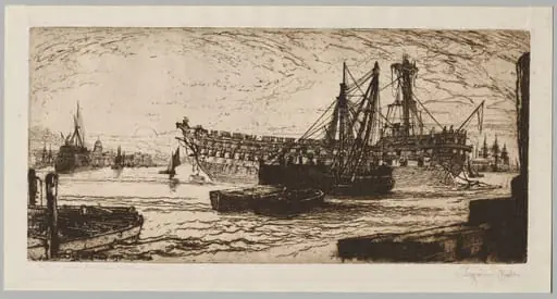 Breaking Up of the "Agamemnon," No. 1