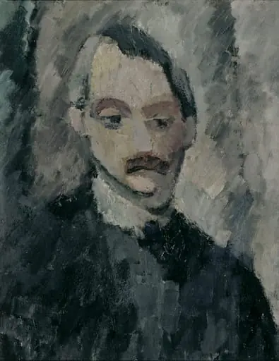 Kuvanveistäjä Nils E. Santessonin muotokuva