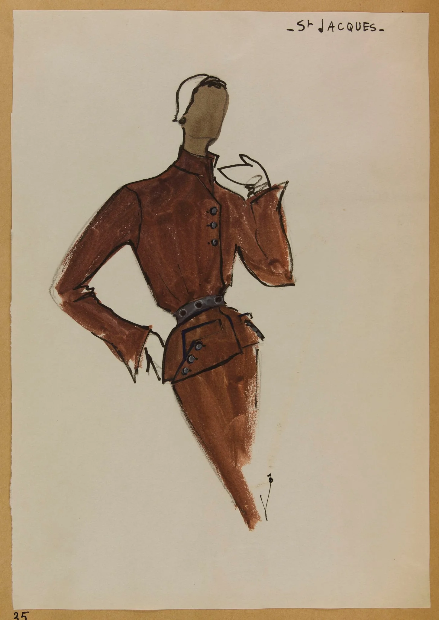 St Jacques, by Carven, 1952