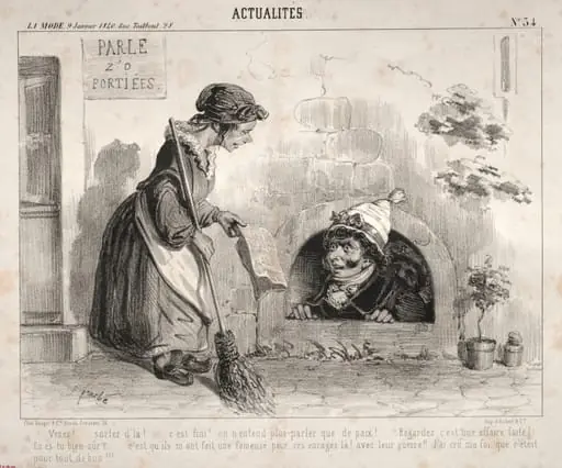 Actualités:  Venez! ...sortez d'la! ... c'est fini!  on n'entend plus parler que de paix!...